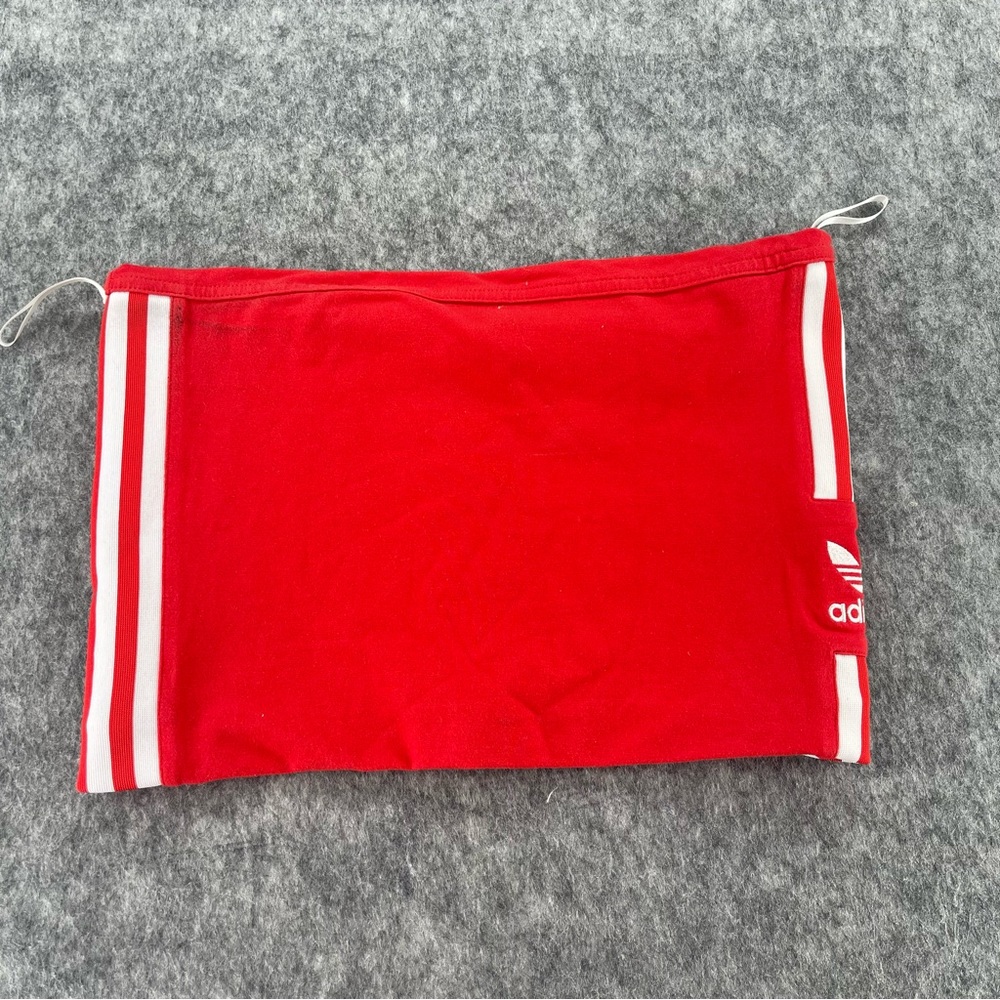 Adidas Red TubeTop Size Medium